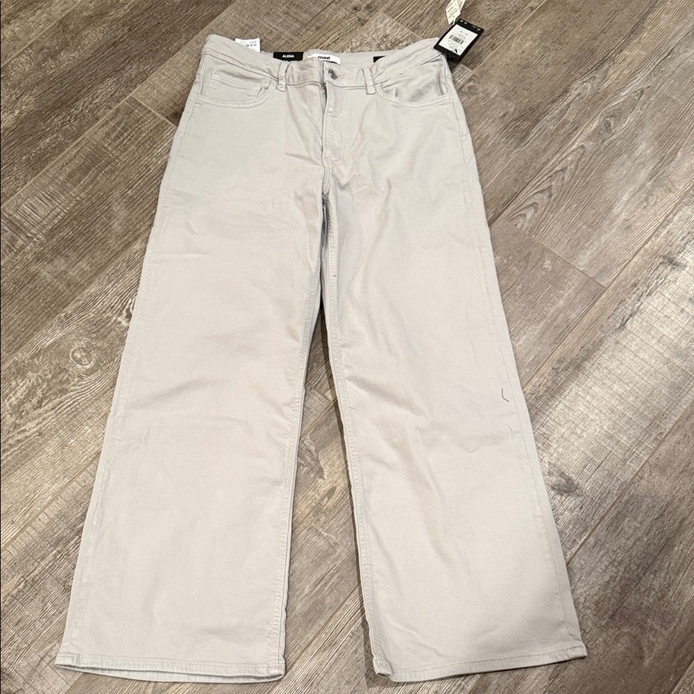 MAVI High Rise Straight Alena Women's Mirage Gray Jeans size 30/30